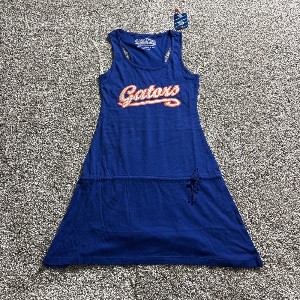 NEW Florida University Gators Women Dress Junior Fit Officially Licensed Small S